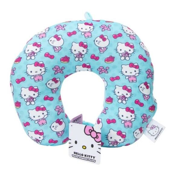 Sanrio Handbags - 🔥Sanrio Hello Kitty Neck Travel Sleep Pillow 12” x 13” BNWT🔥